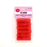 Red Mink Self Grip Hair Rollers