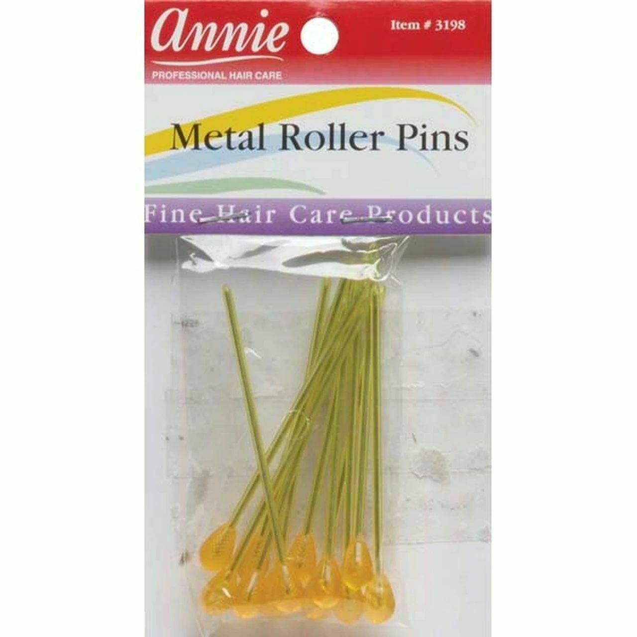 Annie Metal Roller Pins (12-Pack)