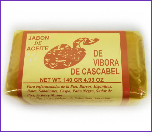 Jabon de Aceite de Vivora de Cascabel - Rattlesnake Oil Bar Soap